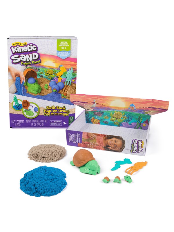 Kinetic Sand Skilpadde Strand Sett