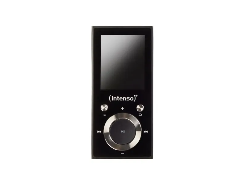 Intenso 3717490, MP4 Player, 64 GB, LCD, USB 2.0, Svart, Hodetelefoner