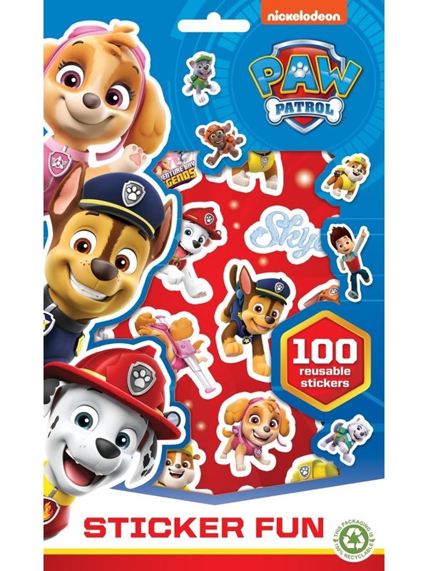 Alligator PAW PATROL Stickers book with 100 stickers