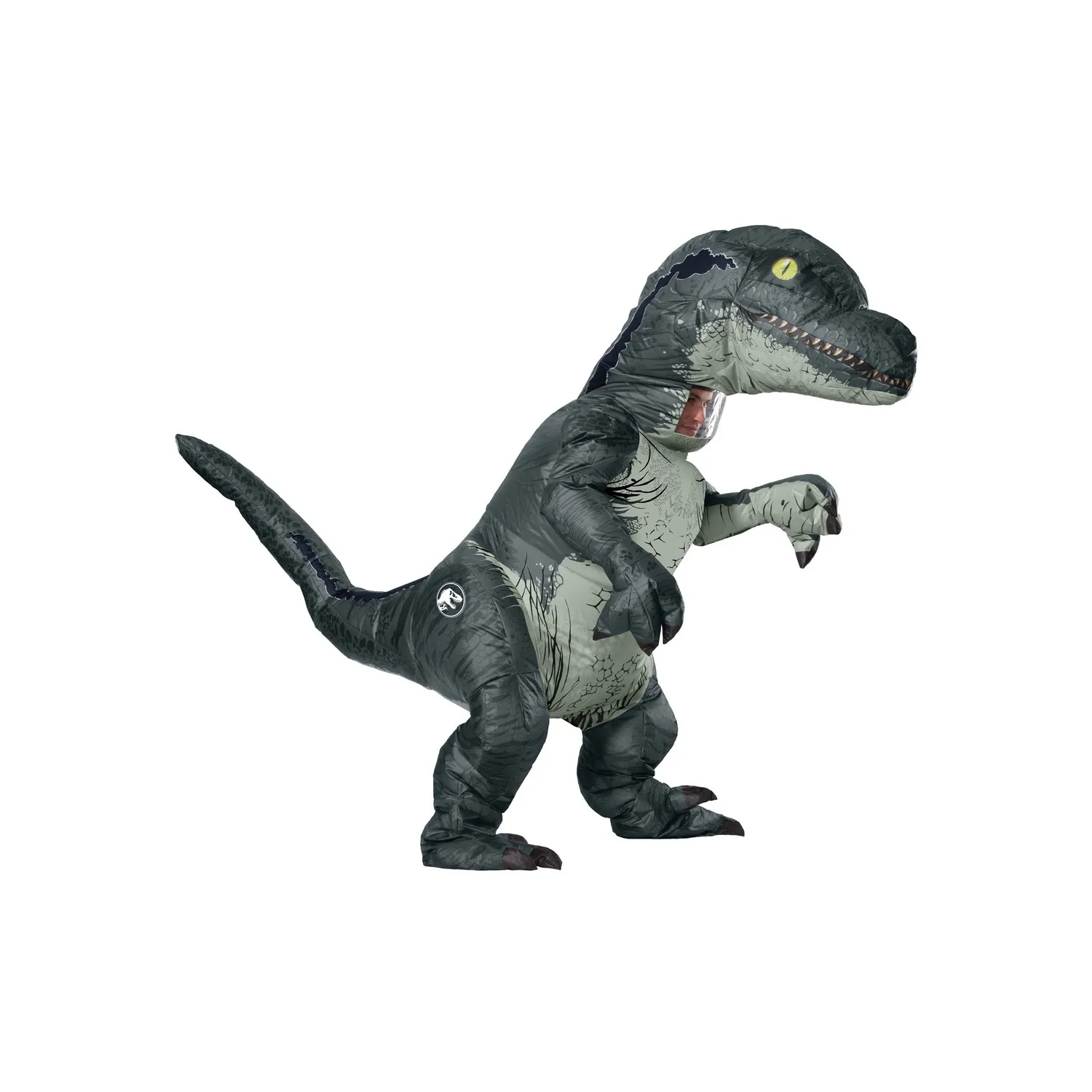 Jurassic World Unisex Adult Velociraptor Inflatable Costume