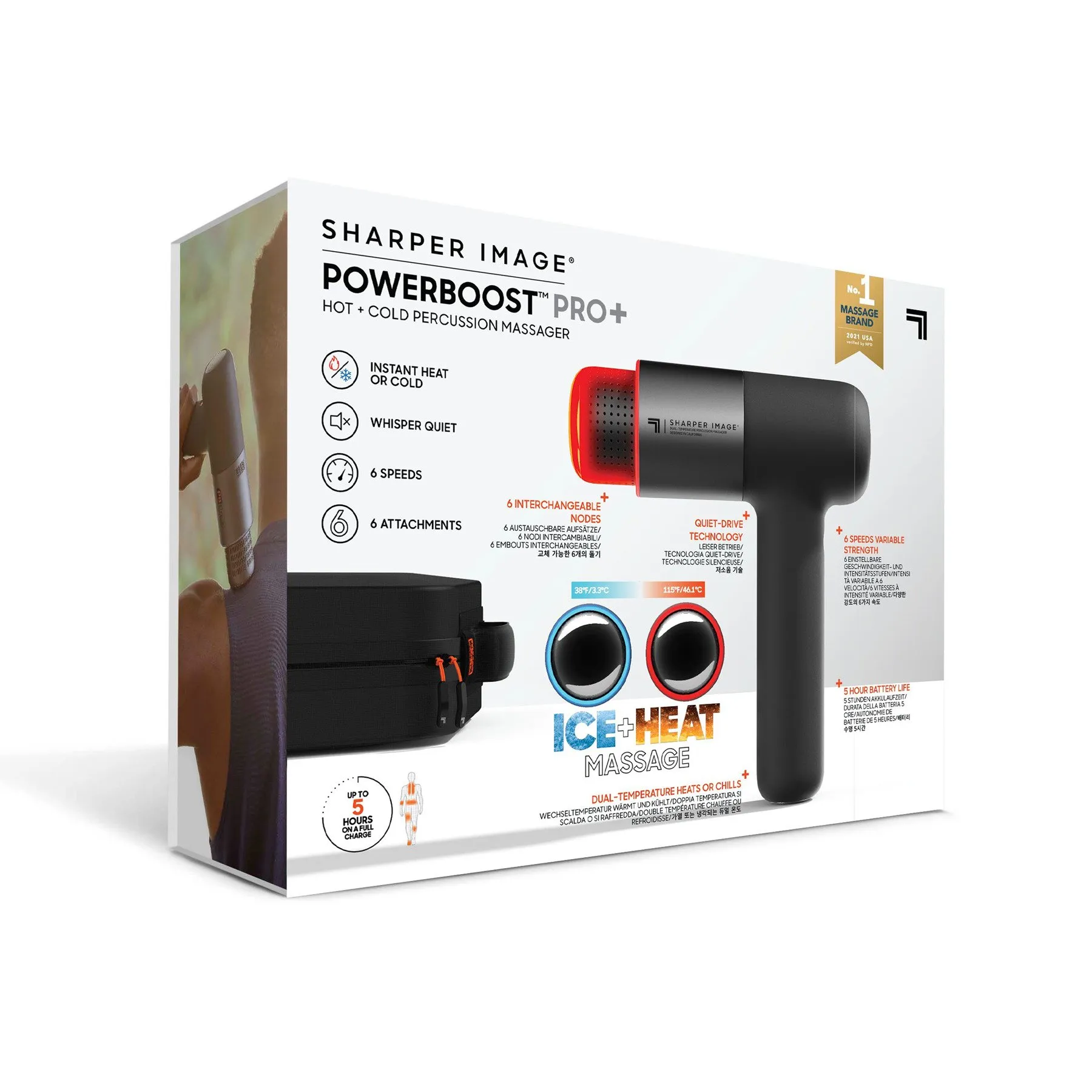 Sharper Image Pro+ Massasjepistol