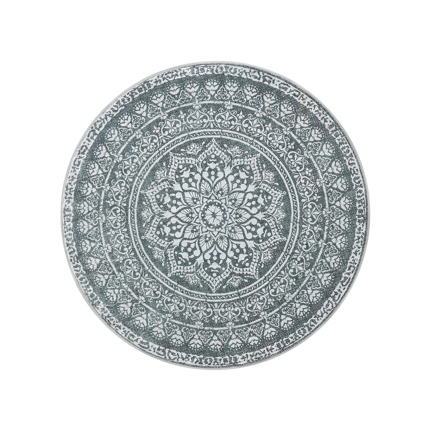 Rundt teppe, 160 cm diameter, Antrasittgrå