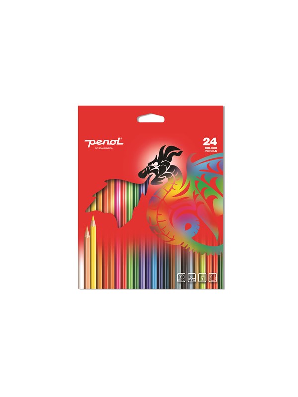 Penol Colour pencils x24