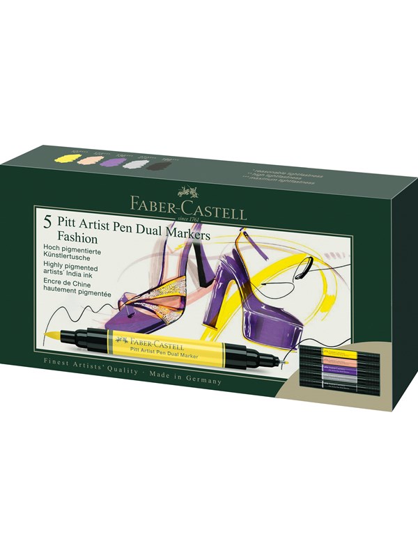 Faber-Castell India ink PAP Dual Marker 5x fashion