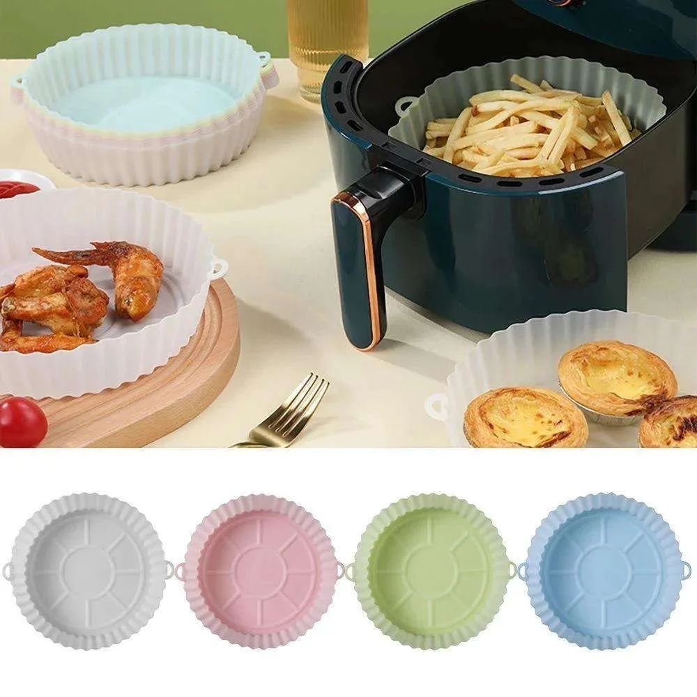 Air Fryer Silikongryte, Ovnsbakeplate - Silikon - Airfryer