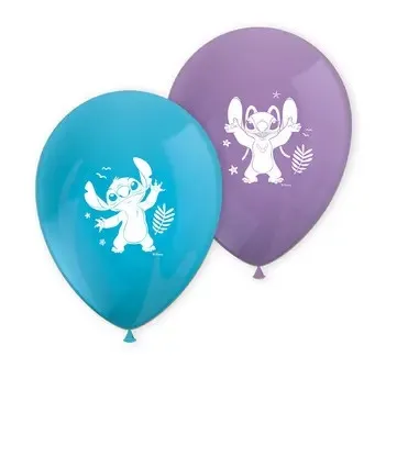 8-pakning Disney Lilo og Stitch Angel ballonger