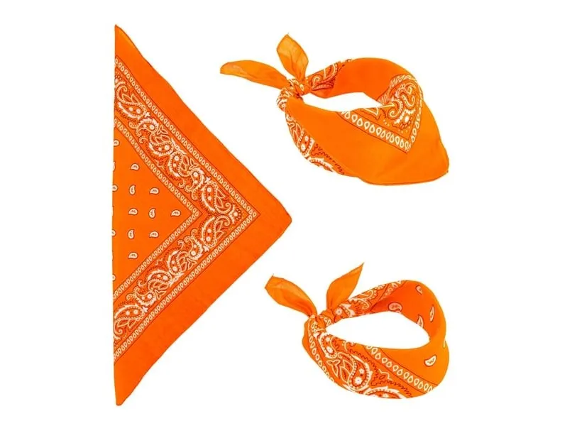 Orange bandana