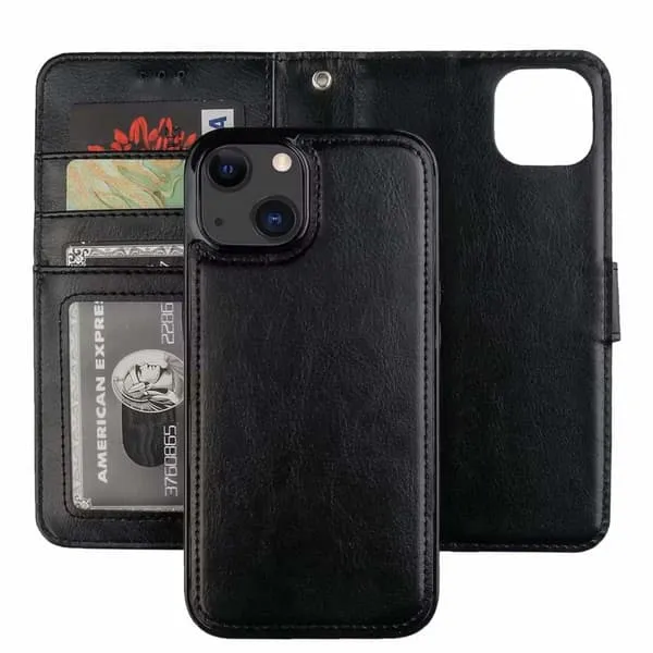 Magnetisk lommebok-etui iPhone 13 Mini – med spor og RFID-beskyttelse