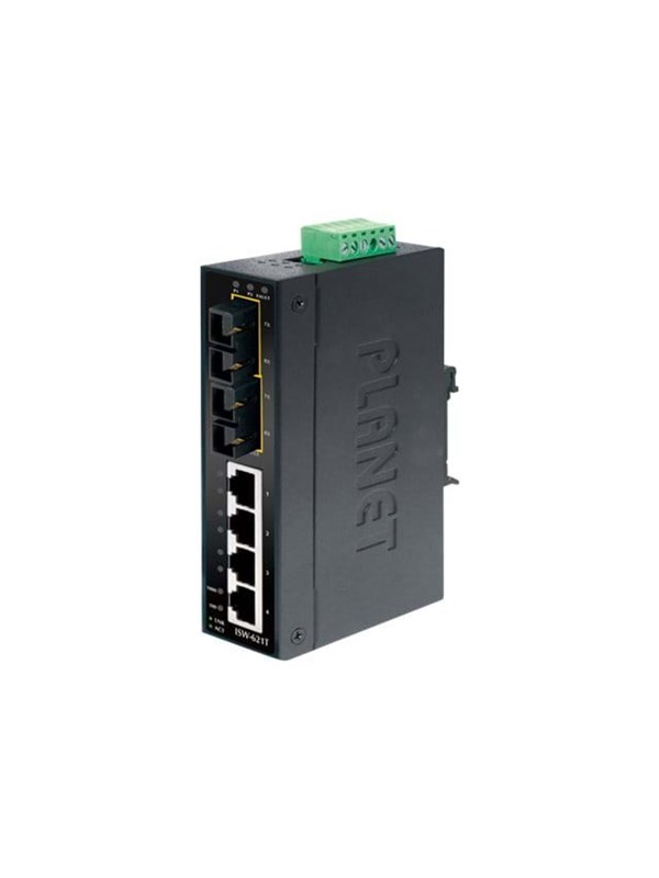PLANET 4+2 100FX Port Multi-mode Industrial Ethern