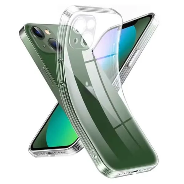 iPhone 13 Mini Gjennomsiktig TPU-deksel – Ekstra kamerabeskyttelse