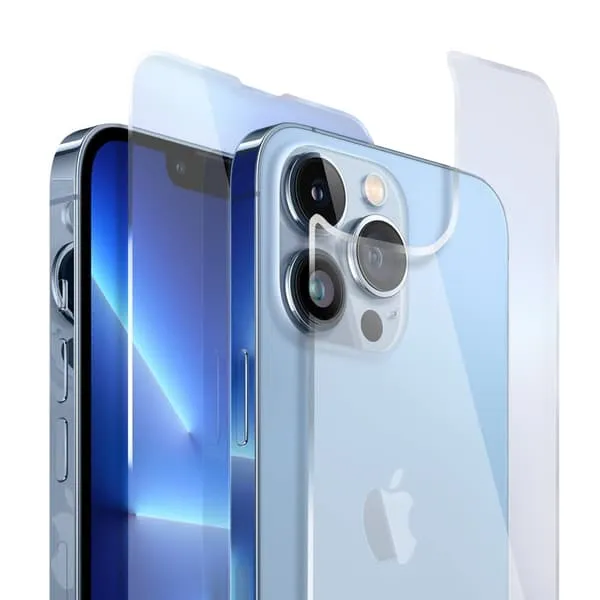 iPhone 13 Pro Max Bakstilt glass foran