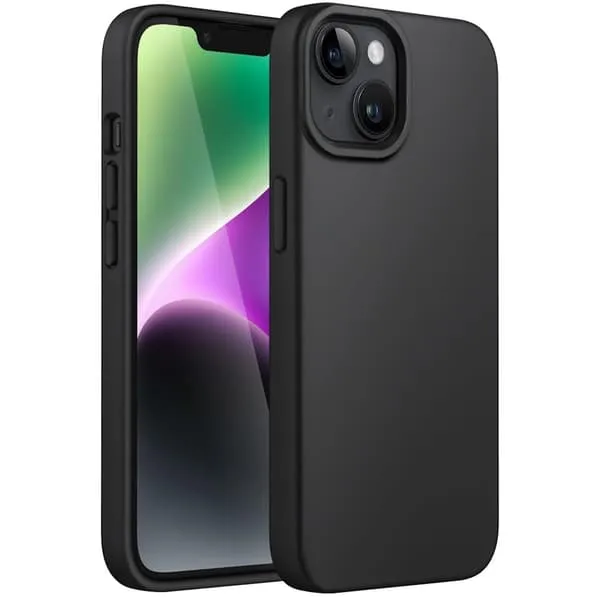 iPhone 14 Plus matt svart deksel