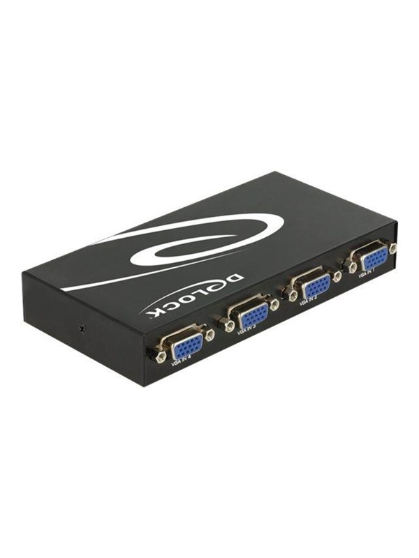 DeLOCK Switch VGA 4 port manual bidirectional