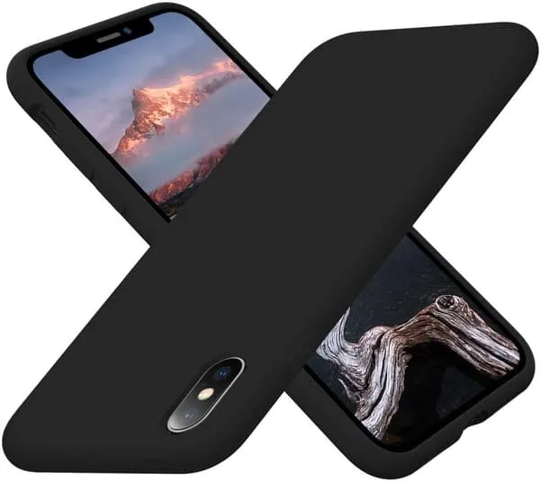 iPhone XS Max matt svart deksel