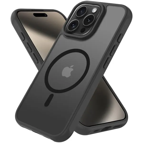 iPhone 16 Pro Max matt svart Magsafe-deksel