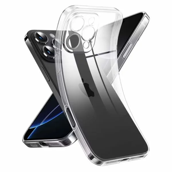 iPhone 16 Pro gjennomsiktig TPU-deksel – ekstra kamerabeskyttelse