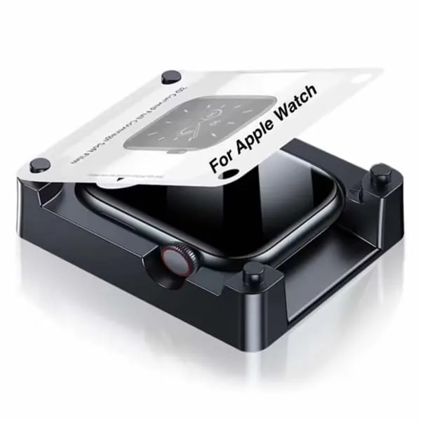 Apple Watch SE 3 44mm Skjermbeskytter med Monteringsramme