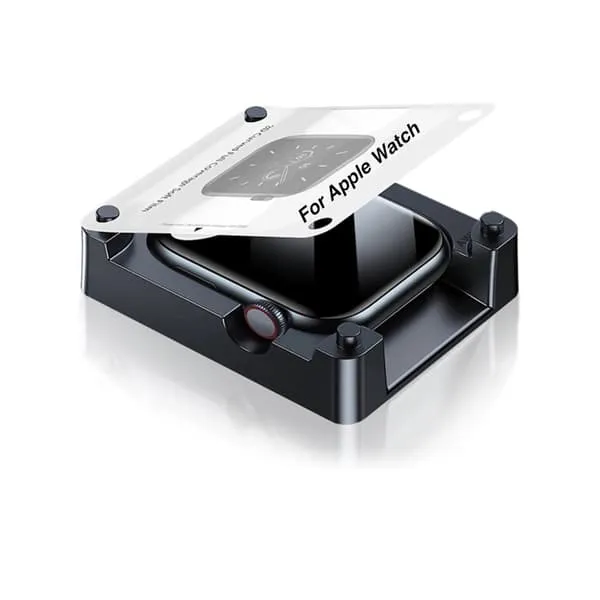 Apple Watch 10 46 mm Skjermbeskytter med Monteringsramme