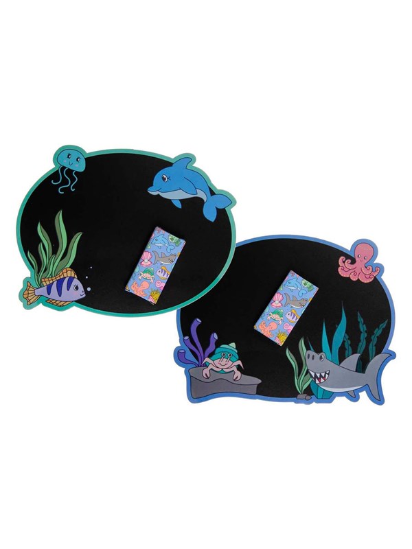 Duckiez Chalkboard with Chalk - Underwater World