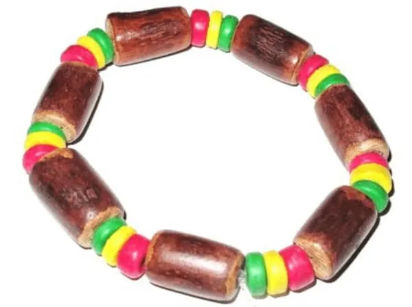 Rasta armbånd - Perler