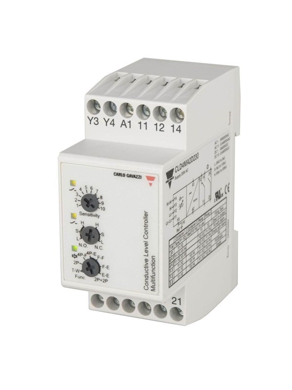 Carlo Gavazzi Cond.level 4+1 mulit func din