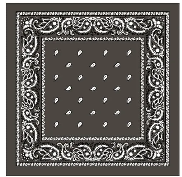 Paisley Bandana flere farger