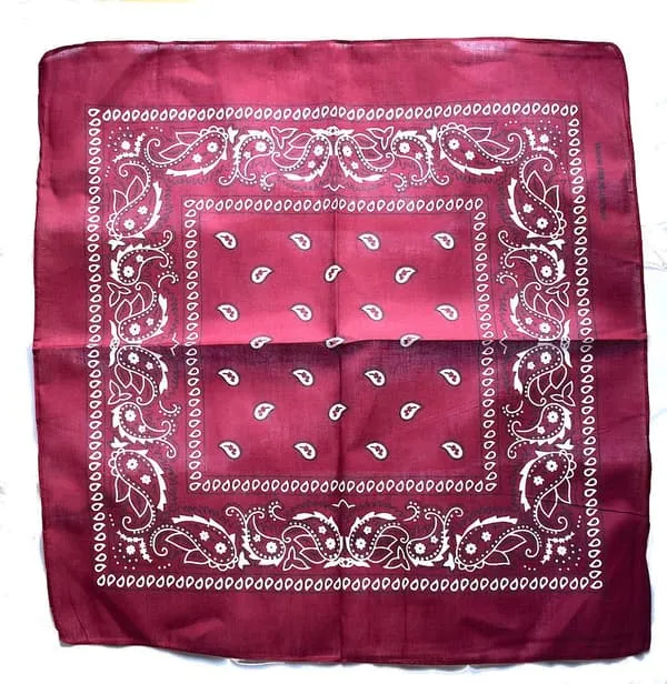 Paisley Bandana flere farger