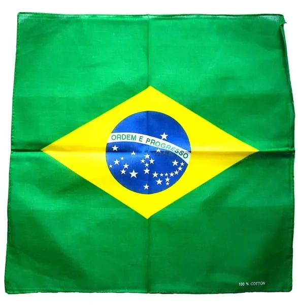 Brasil Bandana skjerf