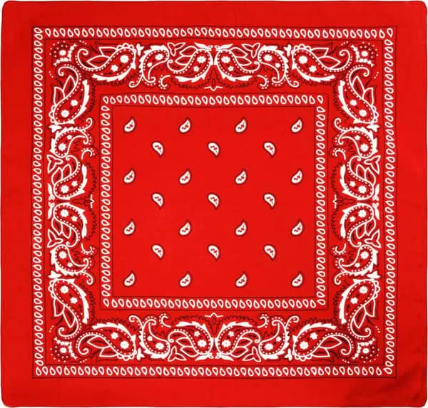 Paisley Bandana flere farger