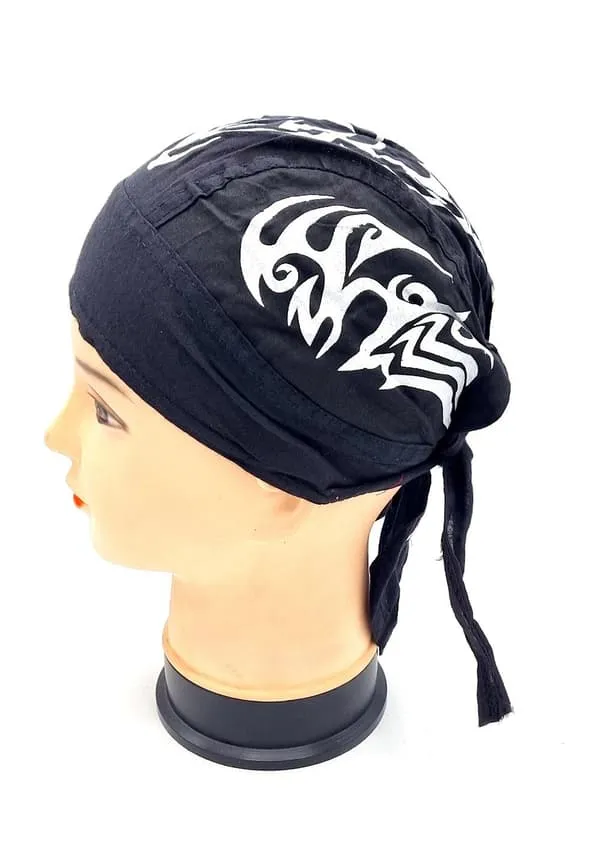 Hvitt Paisley Zandana skjerf