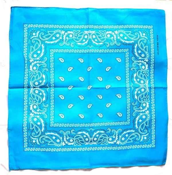 Paisley Bandana flere farger