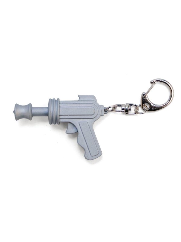 Kikkerland Space Gun Led Keychain Carded
