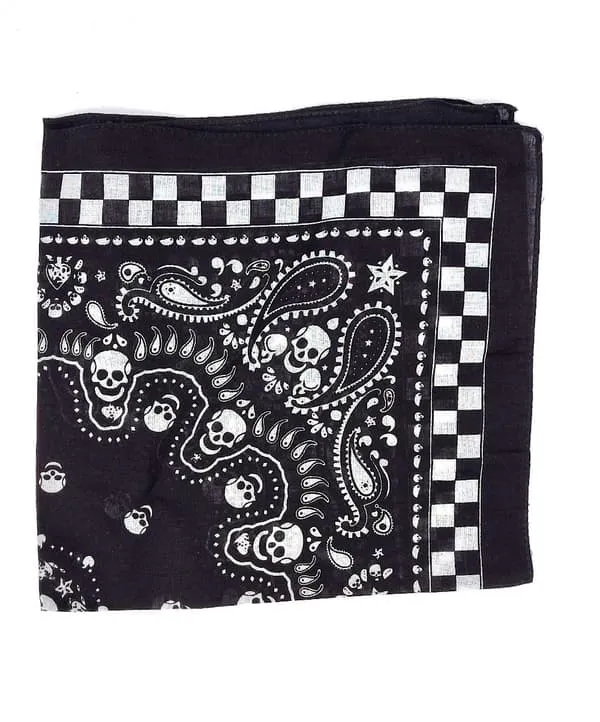 Skull Bandana skjerf