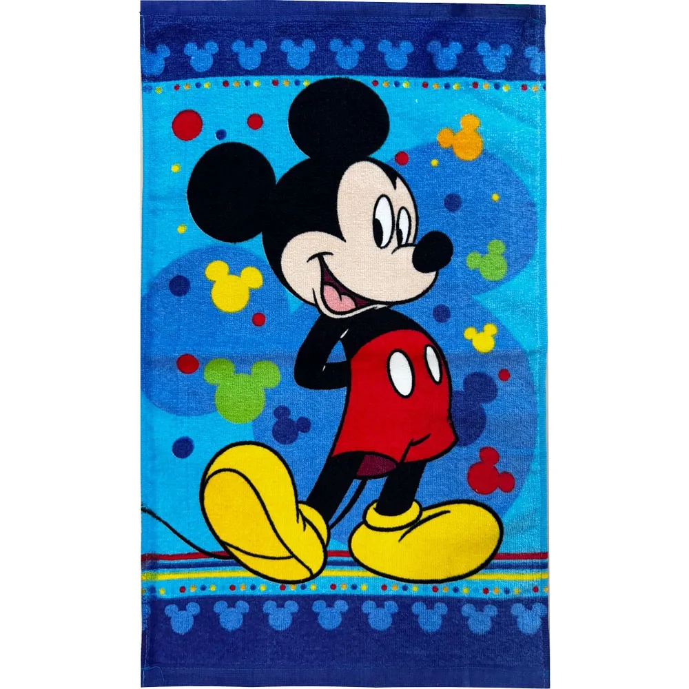 Disney Mikke håndkle 30x50 cm - Cheerful Pose ansiktshåndkle og kjøkkenhåndkle