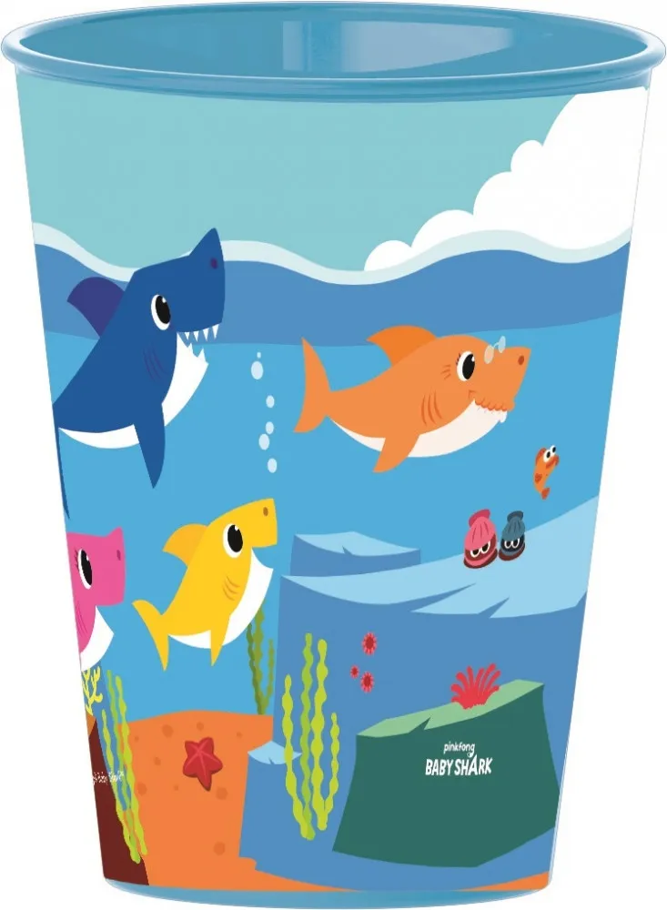 Baby Shark plastkopp, 260 ml