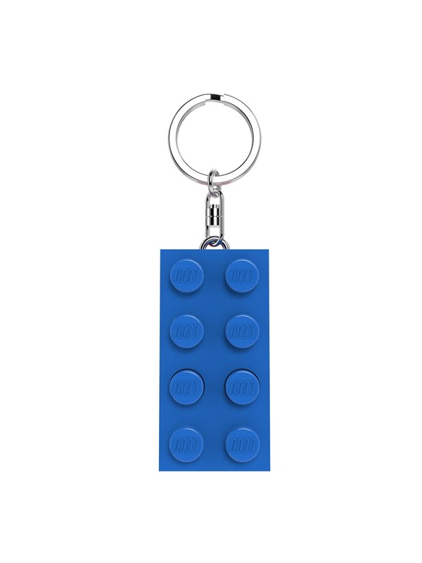 Euromic LEGO® Minifigurines™ Keychain Light 2x4 Brick Blue