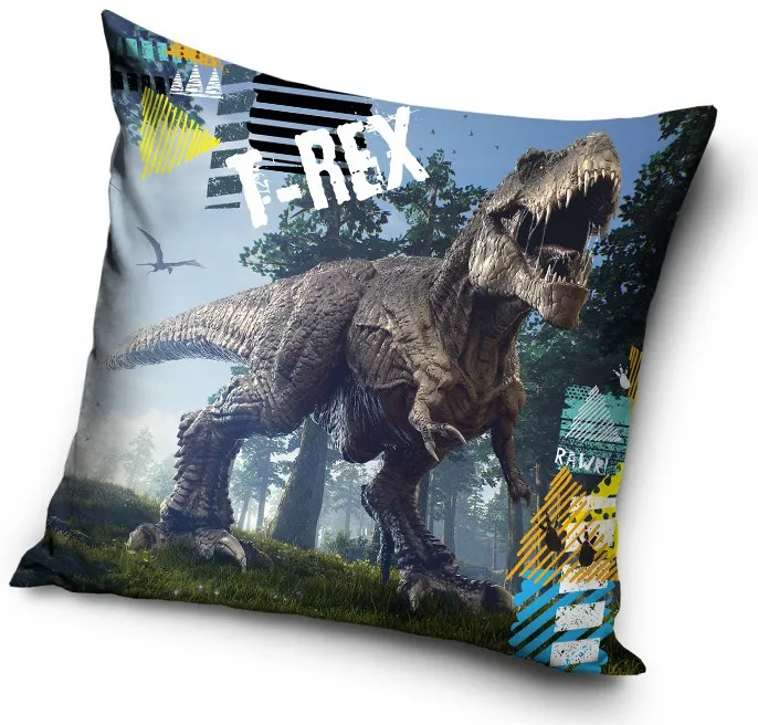 Dinosaurputetrekk 40x40 cm - Stilig og koselig innredning for barnerom
