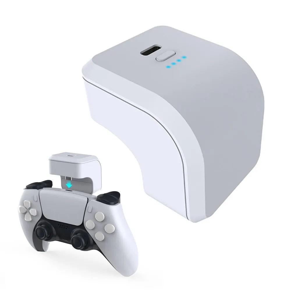 PS5 Playstation 5 Kontroll 1600mAh PowerBank eksternt batteri