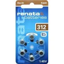 ZA 312 Høreapparatbatteri