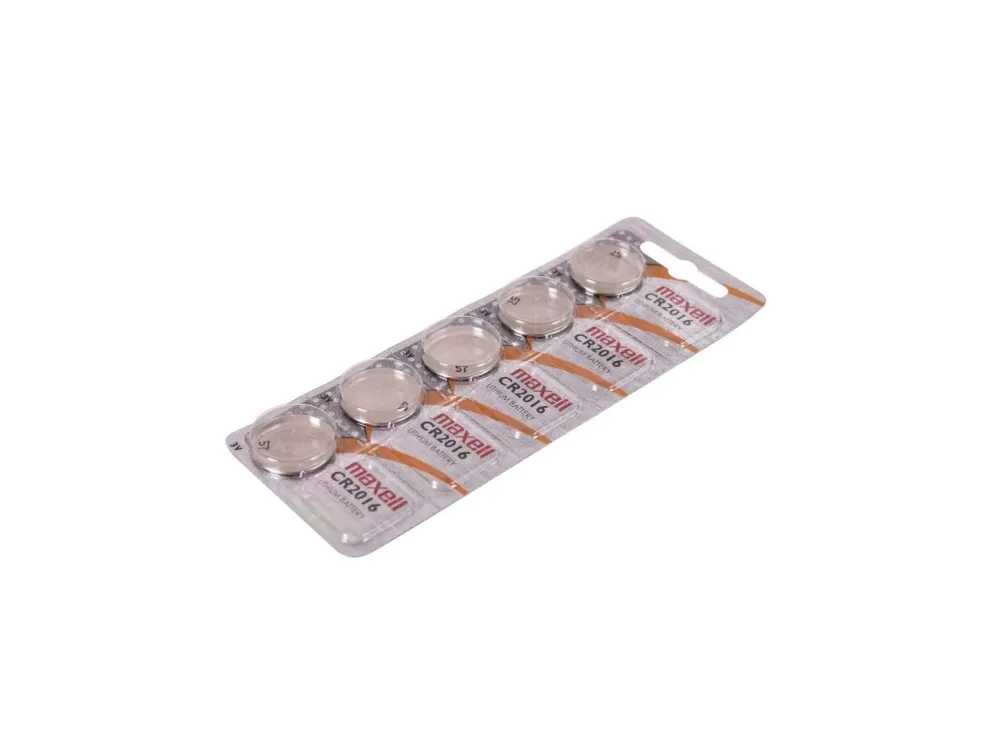 Maxell CR 2016 - Batteri 5 x CR2016 - Li - 90 mAh