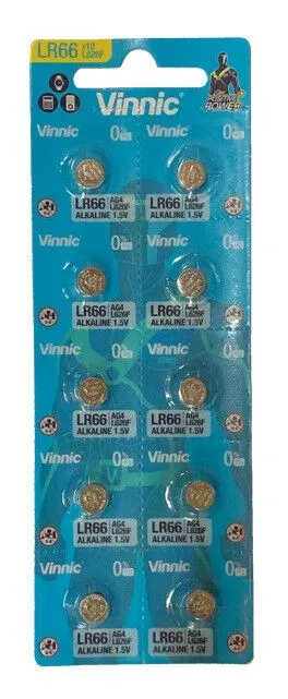 Vinnic LR377 10-pakning / LR626 / AG4