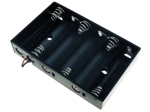 TRU COMPONENTS BH-364A batteriholder 6x R6 (AA) kabel