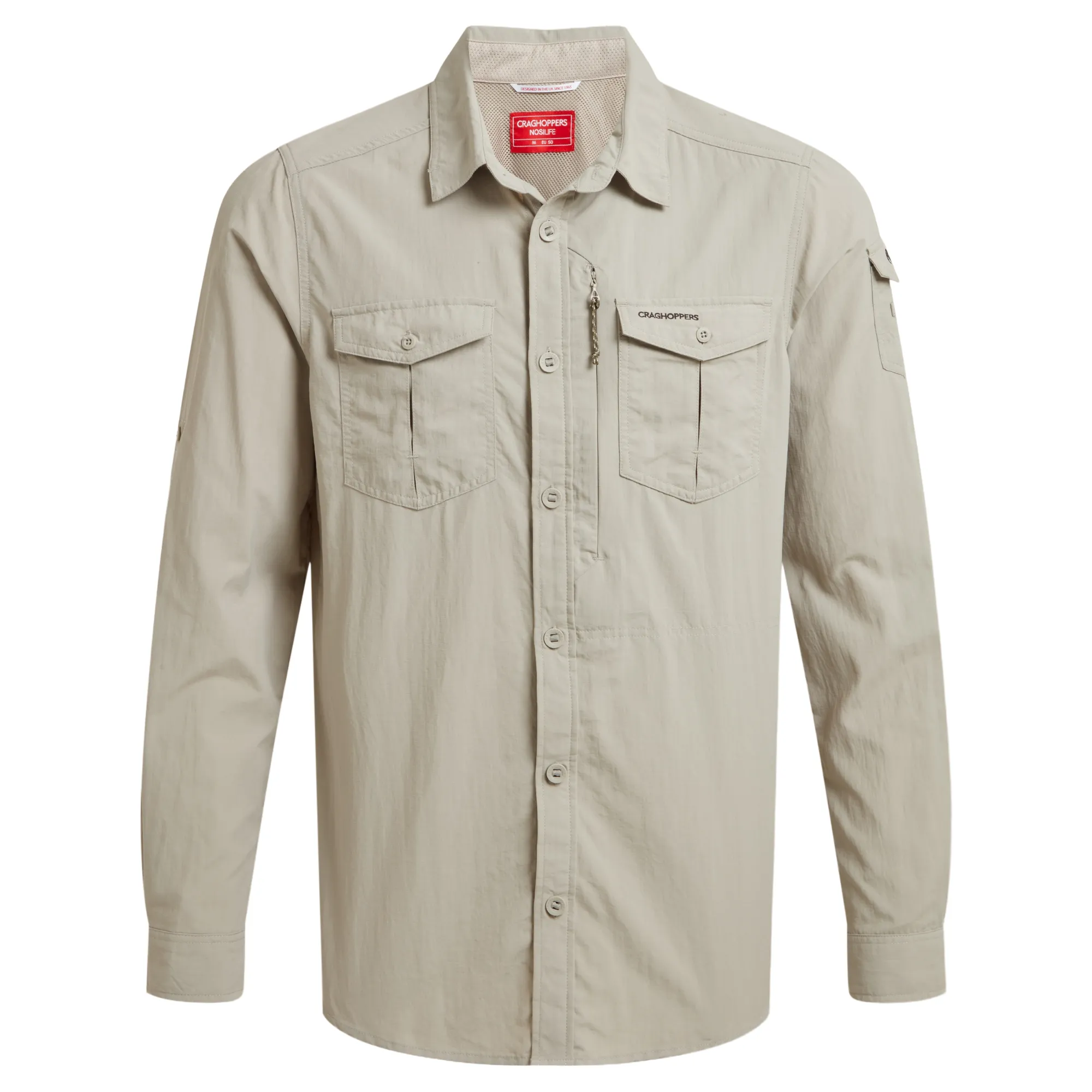 Craghoppers Mens Adventure III Nosilife Long-Sleeved Shirt