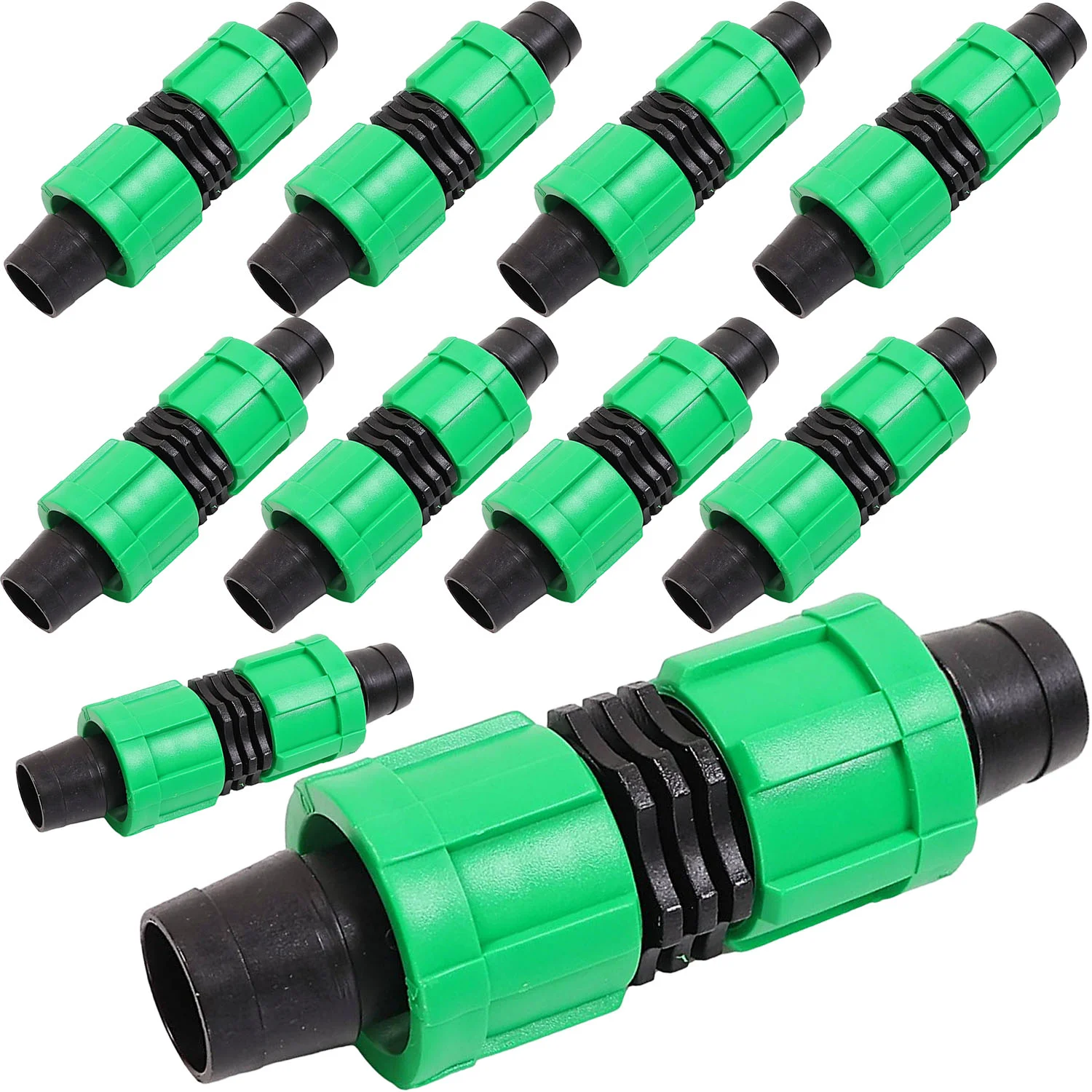 Koblingsstykke for vanningsledninger 17 mm vanningsbånd rørkobling