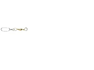 Okuma Norwegian Snap Swivel Size 2 Brass - 5pcs