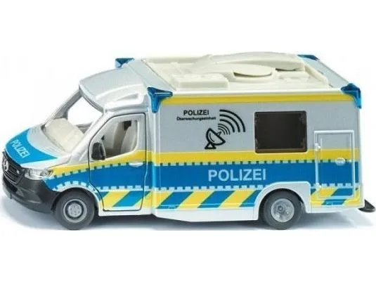 Siku Mercedes-Benz Sprinter Police, Politibilmodell, Montert på forhånd, 1:50, Mercedes-Benz Sprinter, Alle kjønn, Metall, Plast