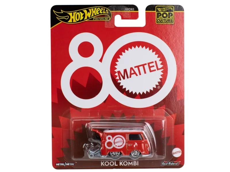 Hot Wheels JBL68, Bil, 3 år, Plast, Metall, Rød, Hvit