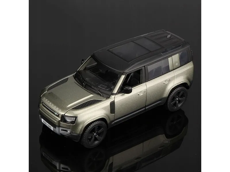 Bburago 2022 Land Rover Defender 110 grønn 1:24 BBURAGO