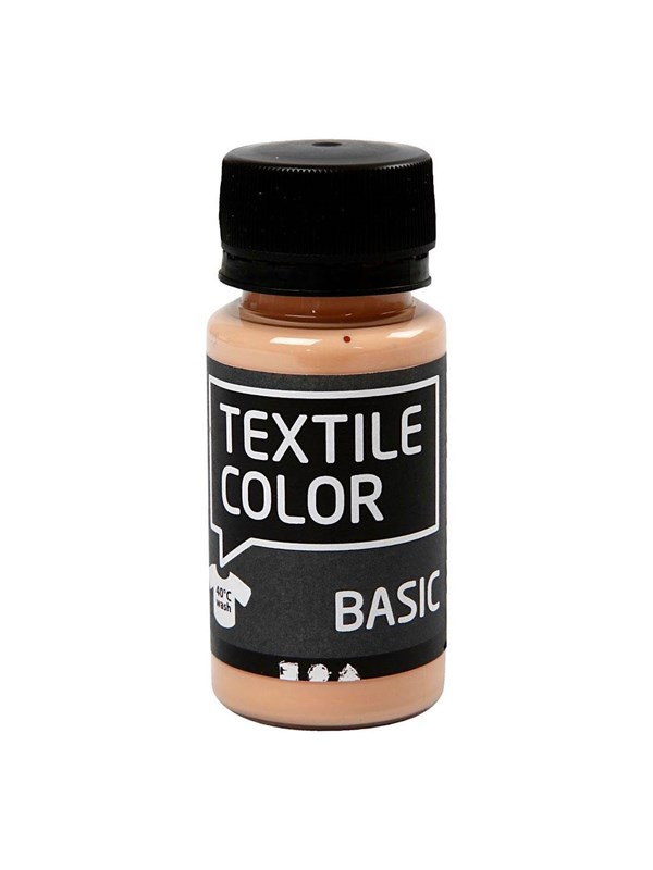 Creativ Company Textile Color Semi-opaque Textile Paint - Light Beige 50ml