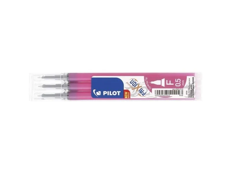 Refill Pilot FriXion Point Rosa 0,5 mm 3-pakning
